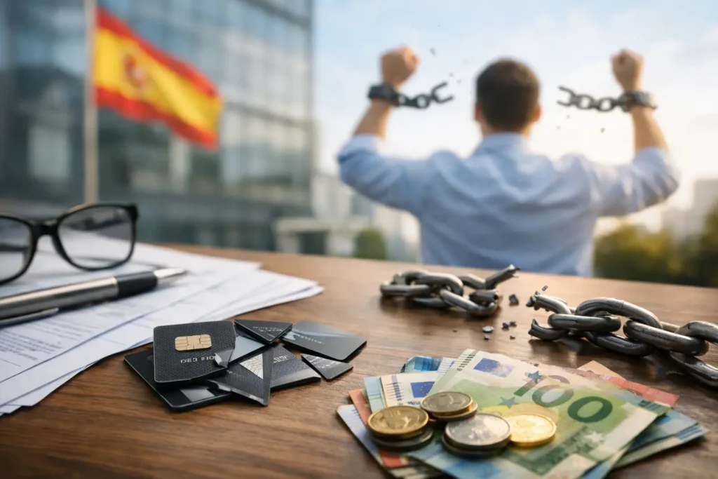 Cómo eliminar deudas con bancos en España