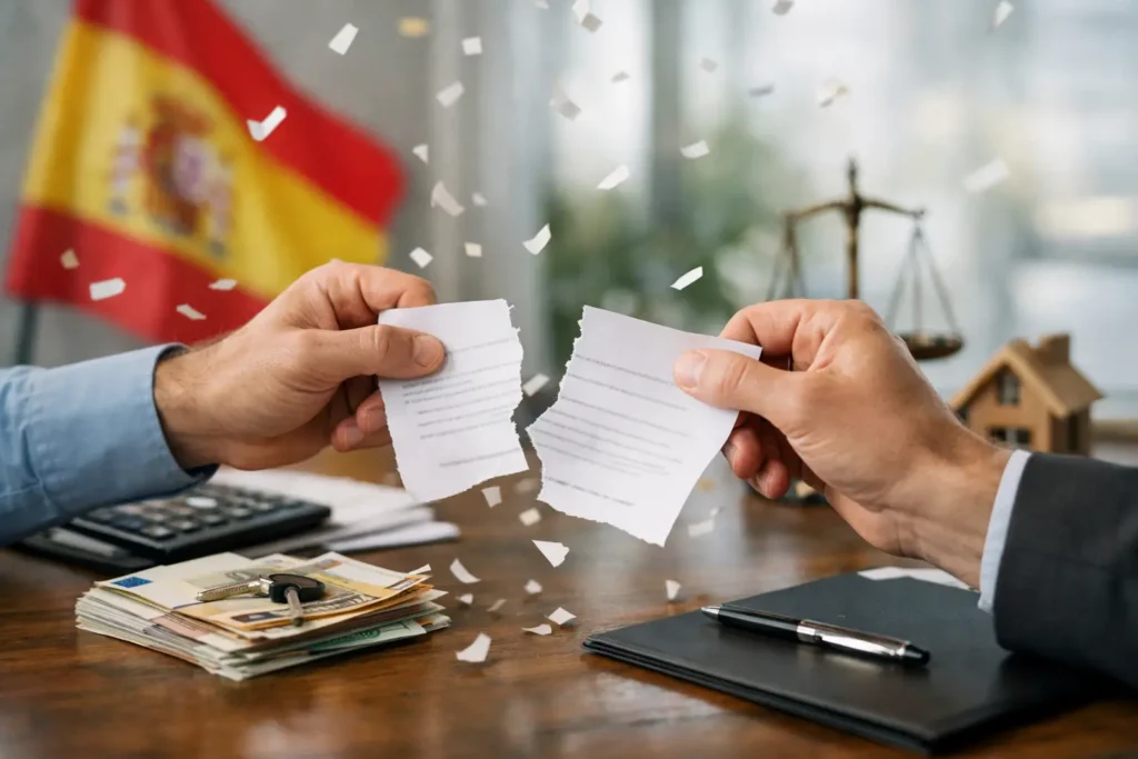 deuda cancelada en españa